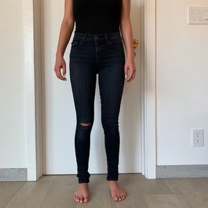 Jbrand dark blue jeans